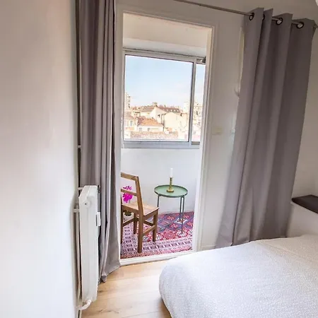 T2 Cosy, Vue Exceptionnelle, Hypercentre, 5mn Gare * Marseille
